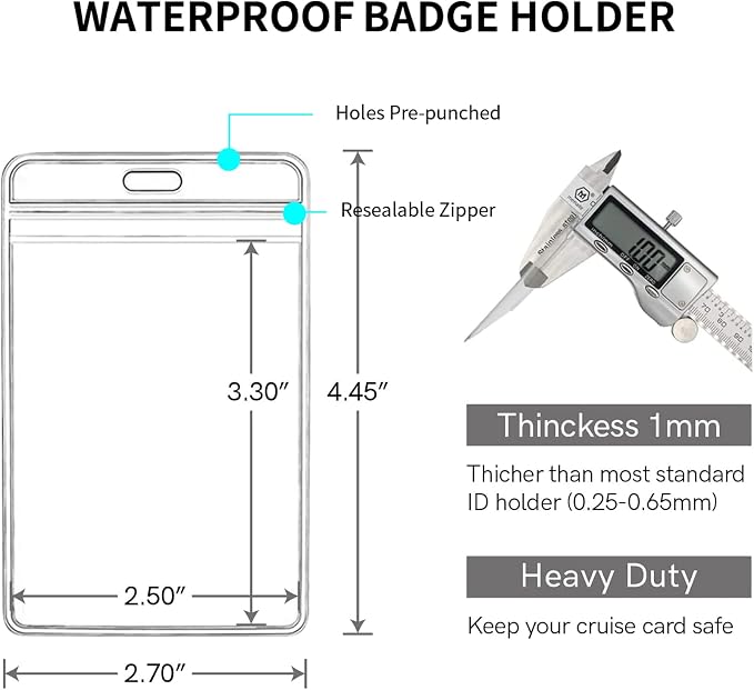 Retractable Lanyards, 6 Pack Waterproof Lanyard - Image 5