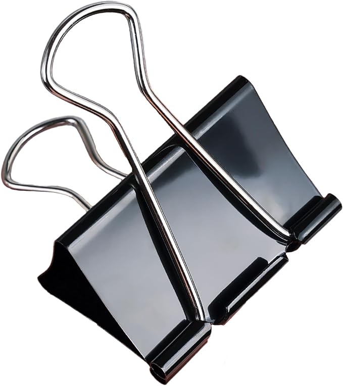 36 Pack Extra Large Binder Clips 2 inch Big Paper Clips by Unknown