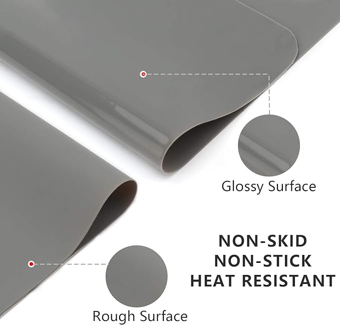 Gartful 3PCS Silicone Sheet for Crafts, Epoxy Resin, Jewelry Casting Molds - Image 3