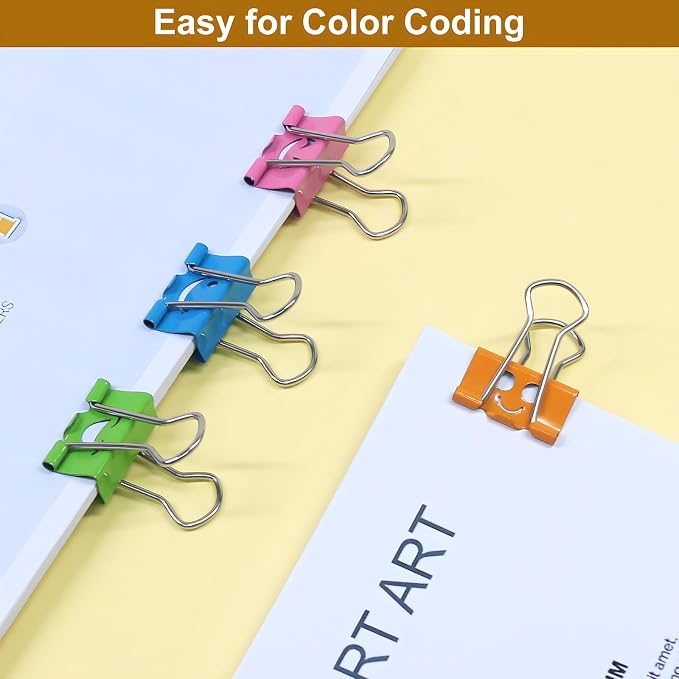 Coideal Smiling Binder Paper Clips - Image 7