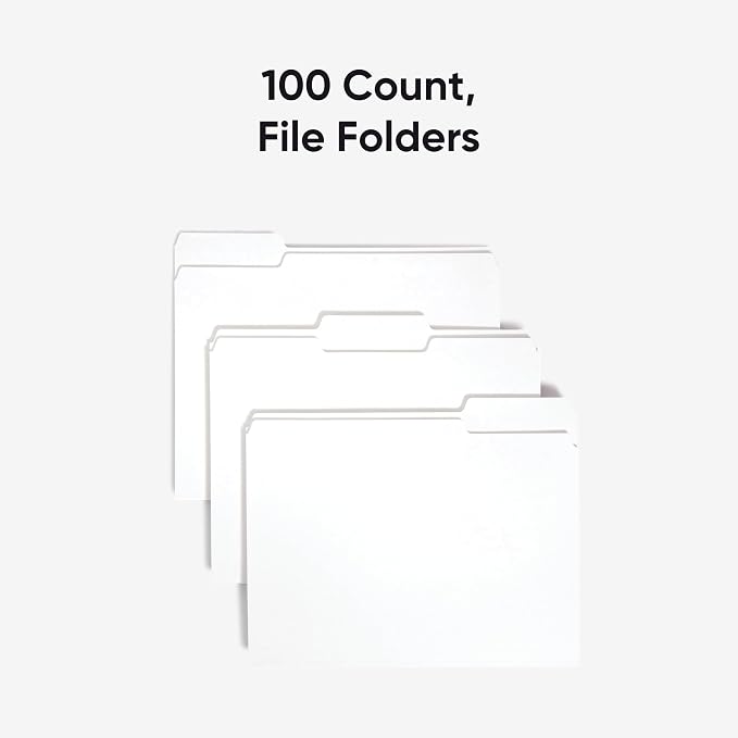 Smead Standard File Folders, 1/3-Cut Tabs, Letter Size| - Image 3