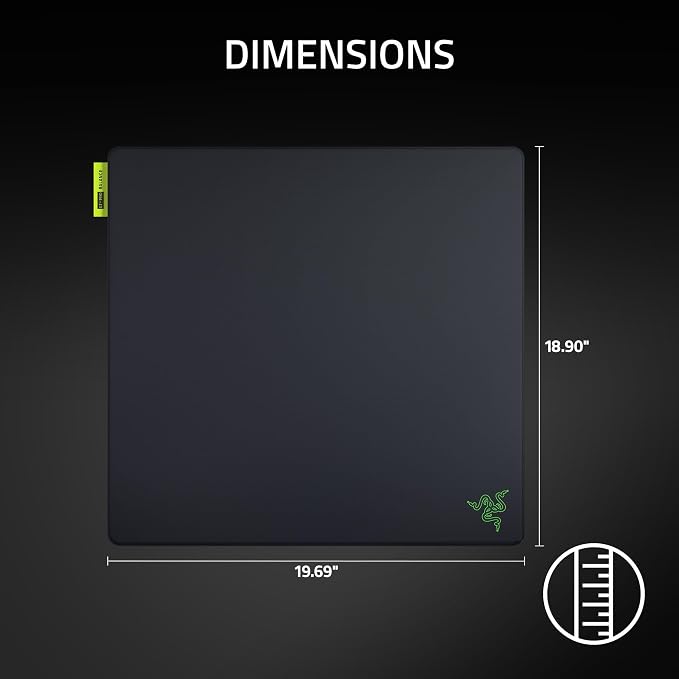 Razer Gigantus V2 Pro Soft Esports Gaming Mouse Pad – Medium Friction Cloth - Image 8