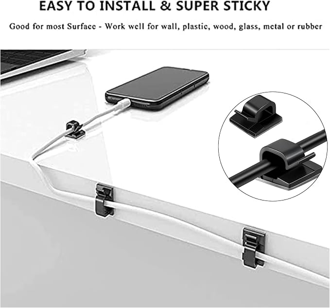 Cable Management Organizer Kit 2 Cable Sleeve Split - Image 4