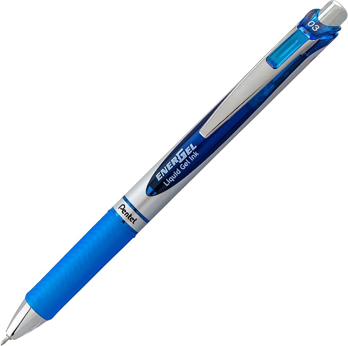Pentel EnerGel RTX Retractable Liquid Gel Pen, Needle Tip, Extra Fine Line - Image 4