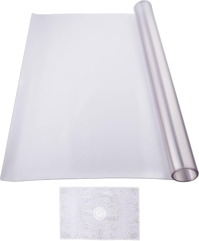VEVOR Plastic Table Cover, 24 x 48 Inch 1.5 mm Thick Frosted PVC Desk Mat - Image 9