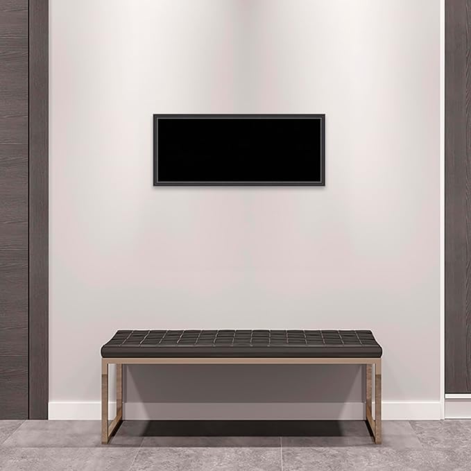 Amanti Art Black Cork Board for Wall, 13x31 Vision Board with Black Wood Frame, Medium Corkboard Office Decor for Home Organization, Traditional Corkboard Pinboard to Display Items for Home-DeskLoop Office