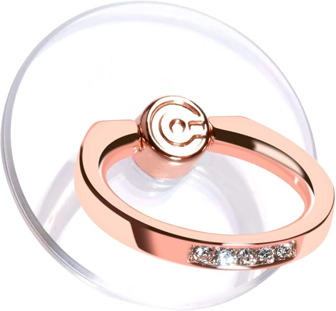 Transparent Phone Ring Holder Grip by EI+Sonador