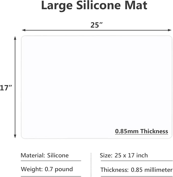 Gartful Silicone Mats for Kitchen Counter, Large Silicone Countertop Protector - Image 2