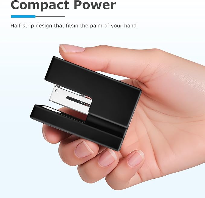 Mini Stapler - Small Cute Desk Staplers - 25 Sheet Capacity - Image 3