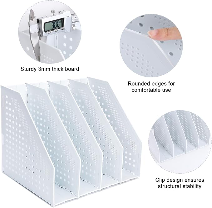 FRETONBA Collapsible Magazine File Holder - Image 6
