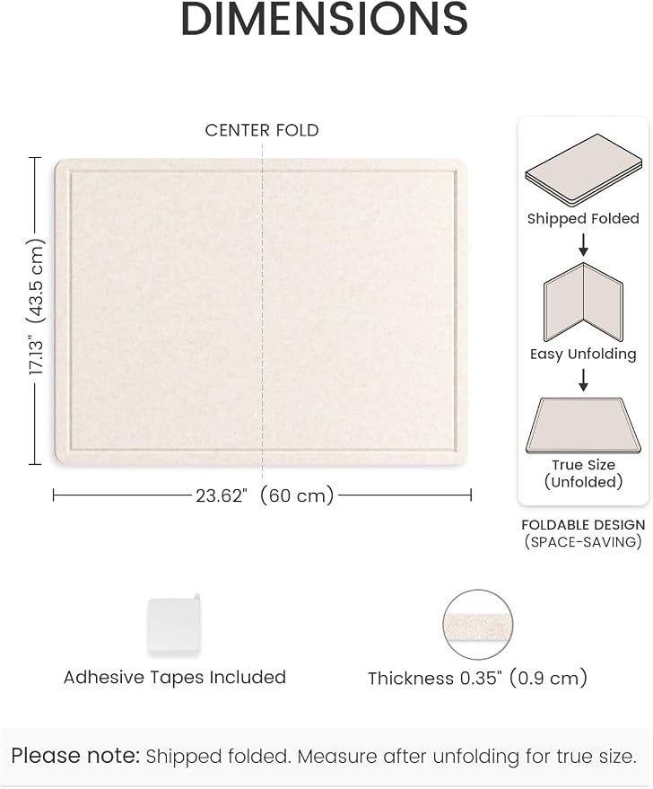 Fluxynara Bulletin Board, 23.6" x 17.5" Cork Board Alternative - Image 2