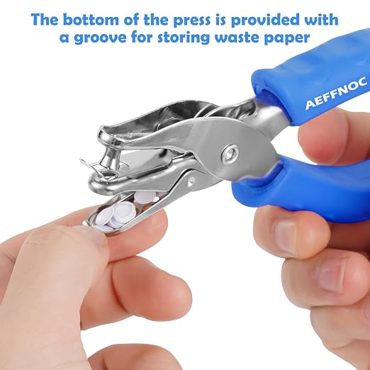 AEFFNOC Single Hole Punch, One Hole Puncher - Image 4