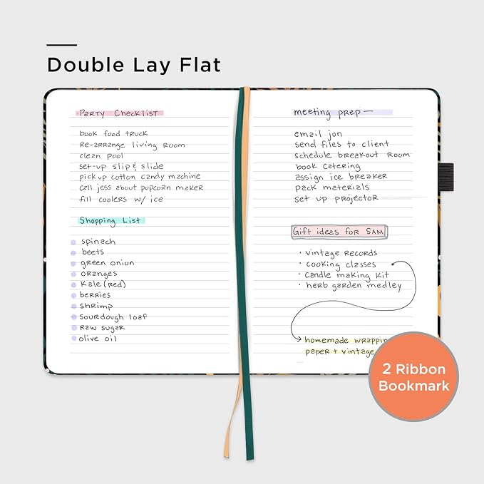 &And Per Se Lined Hardcover Notebook – A5 5.7"x8" College Ruled, 160 Pages - Image 3