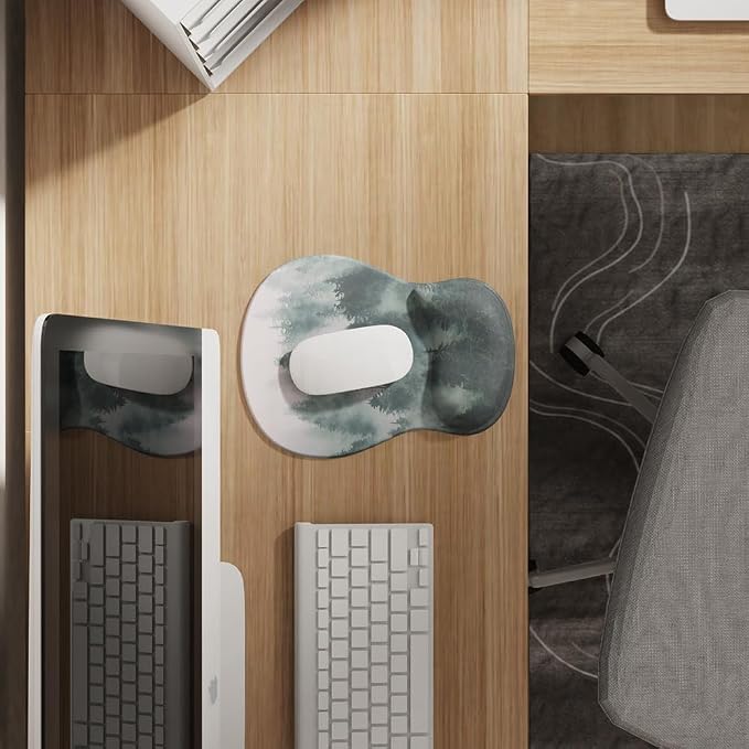 ErgoComfort Gel Wrist Rest Mouse Pad-Ergonomic Office Mousepad - Image 2