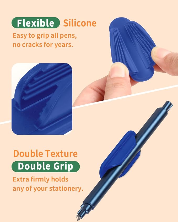 Tiizze Adhesive Pencil Holders for Desk Set of 10 - Image 2