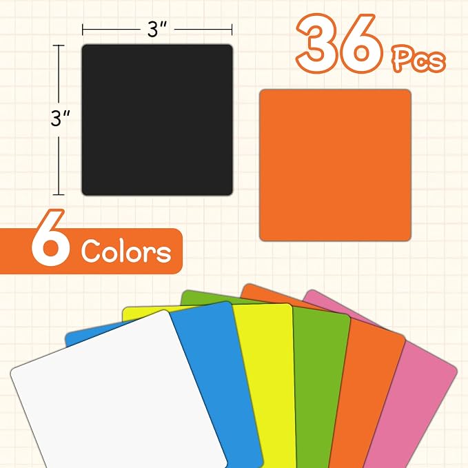 Reusable Magnetic Sticky Notes 3x3 Inch - Image 2