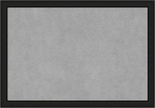 Amanti Art Black Framed Magnetic Board 27x39 Large Vision Board by AmantiArt
