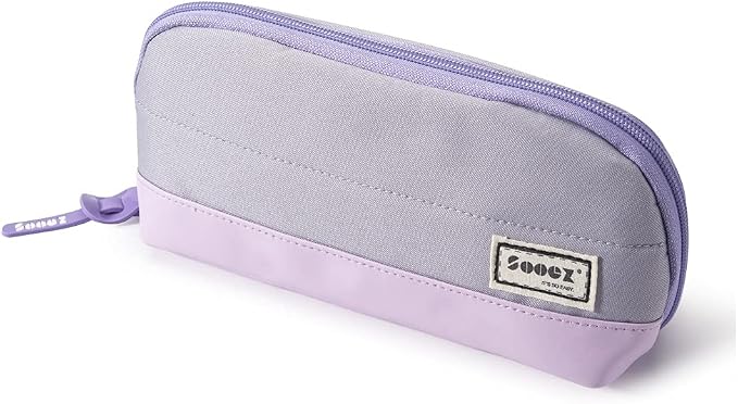 Sooez Wide-Opening Pencil Pen Case, Lightweight & Spacious Pencil Pouch Zipper - Image 2