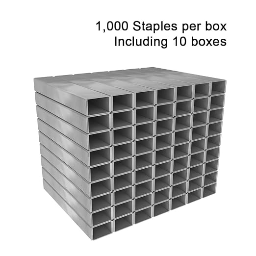 Rayson 23/8 Heavy Duty Staples, Enhanced 5/16" Leg Length, 1/2“ Width, Staples - Image 4