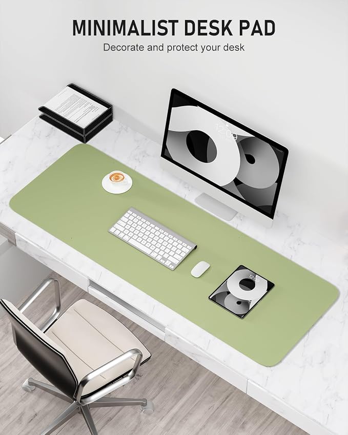Desk Pad, Waterproof Laptop Computer Writing Mat - Image 2