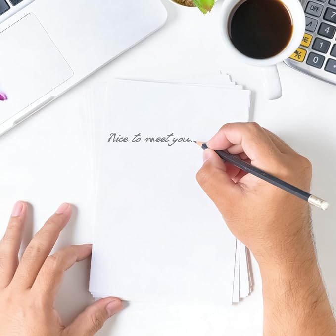 QiCheng Note Pads Memo Pads Small Notepad 50 Sheets 4X6 note pad Scratch Pads - Image 7