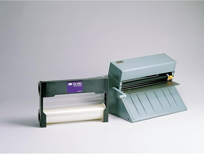 3M Dual Laminate Refill, 12 Inches x 100 Feet Roll, Heat-Free Laminating (DL1001) Clear-DeskLoop Office