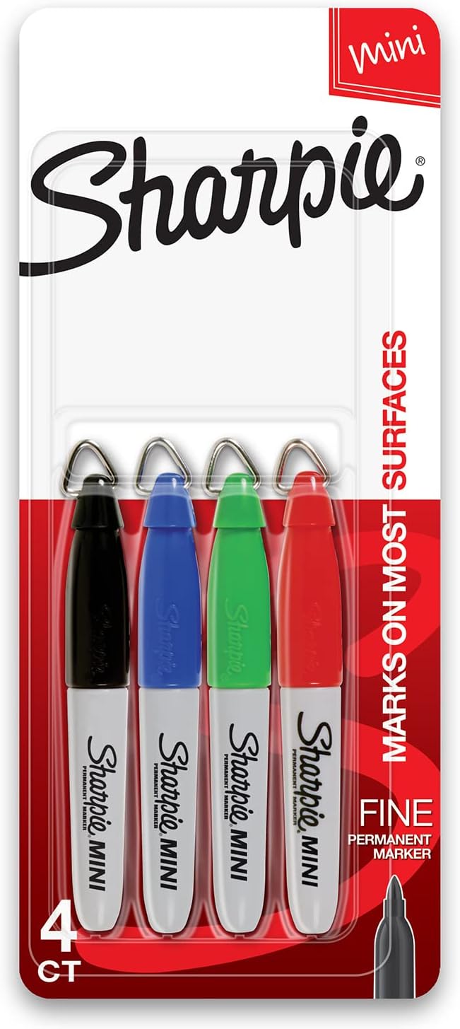 Sharpie Mini Permanent Markers, Fine Point by Unknown