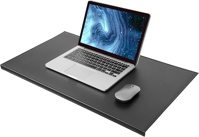 AKOZLIN 31.5"x15.8" Soft PU Leather Surface Office Desk Mouse Mat Pad by AKOZLIN