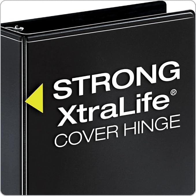 Cardinal Performer 3-Ring Binders, Non-Locking Slant-D Rings, 540-Sheet Capacity - Image 3