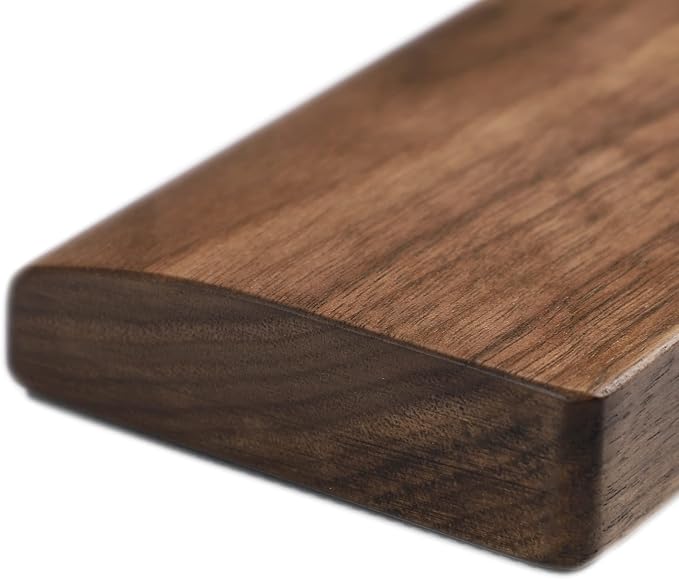 Ergonomic Wooden Wrist Rest Solid Wood Walnut - Image 4