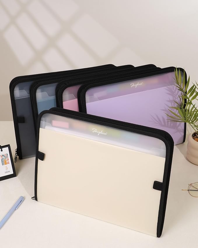SKYDUE Accordion File Organizer, 7 Pocket Expanding File Folder - Image 8