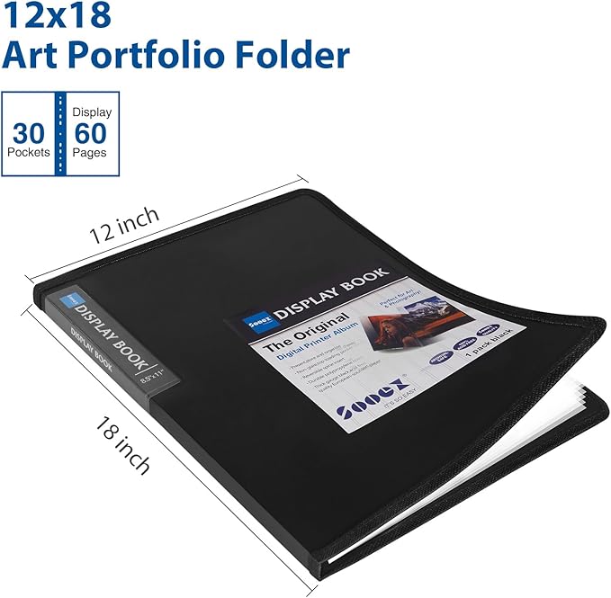 Sooez Art Portfolios 12"x18", Large Portfolio Folder - Image 6