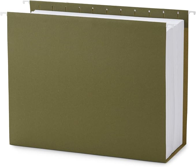Blue Summit Supplies Extra Capacity Hanging File Folders, 25 Reinforced Hang - Image 6