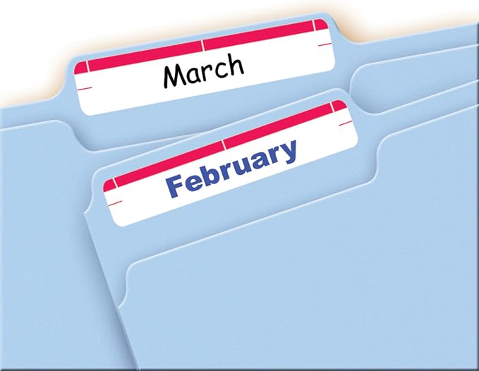 Avery File Folder Labels on 4" x 6" Sheets, Easy Peel, Print & Handwrite - Image 2