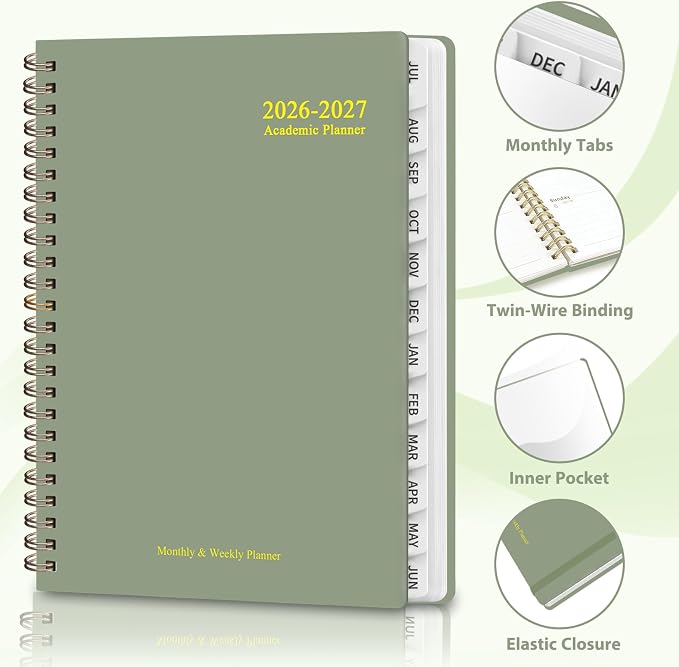 Planner 2026-2027, Weekly and Monthly Academic Planner, July 2026 - Image 4