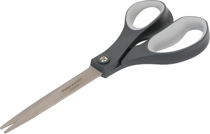 Fiskars 8” Everyday Titanium Comfort Grip Scissors, Home & Office Scissors - Image 10