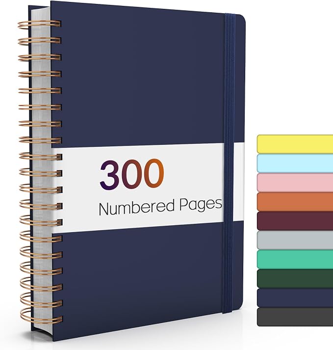 Forvencer A4 Lined Spiral Journal Notebook by Forvencer