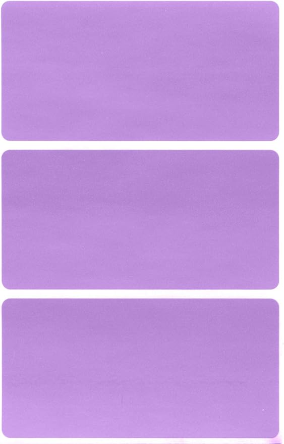 Royal Green Rectangular Stickers Color-Coding Labels by RoyalGreen