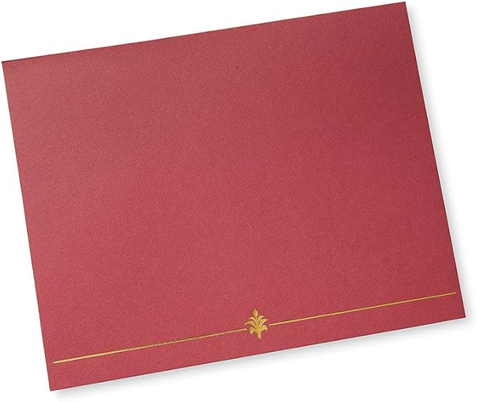 Gartner Studios Certificate Holder 6 Count | Durable vibrant red 190lb - Image 2
