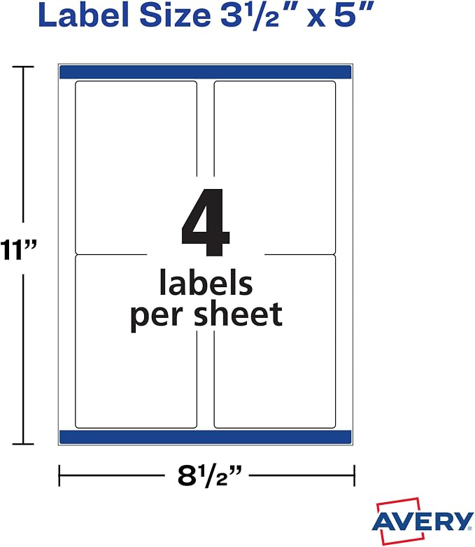 Avery Printable Shipping Labels - Image 5