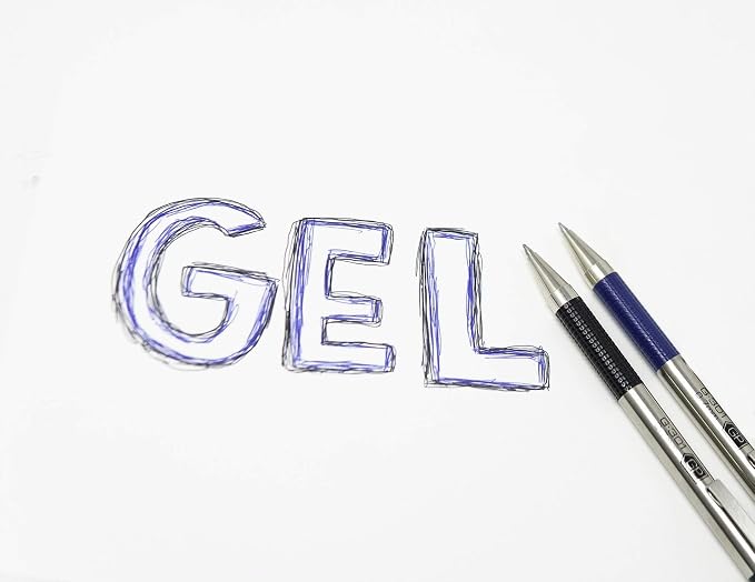 Zebra Pen G-301 Retractable Gel Pen, 0.7mm Medium Point, Stainless Steel Barrel - Image 6