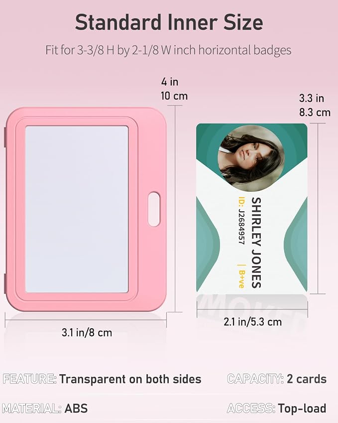 Uniclife 1 Pack ID Badge Holder - Image 7