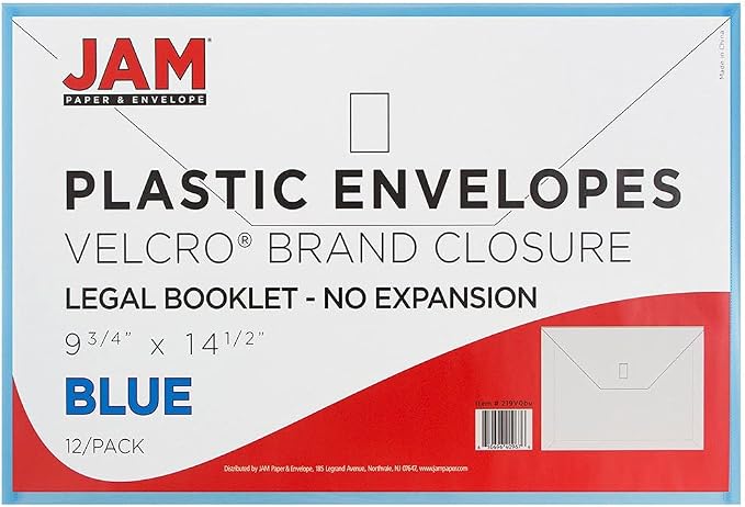 JAM PAPER Plastic Envelopes - Image 4