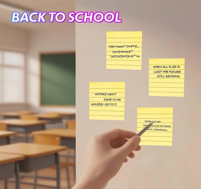 10 Pack Yellow Sticky Notes 3x3 in - Image 8