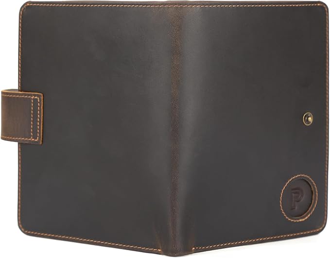 Polare Luxury RFID Blocking Leather Passport Holder Travel Wallet - Image 9
