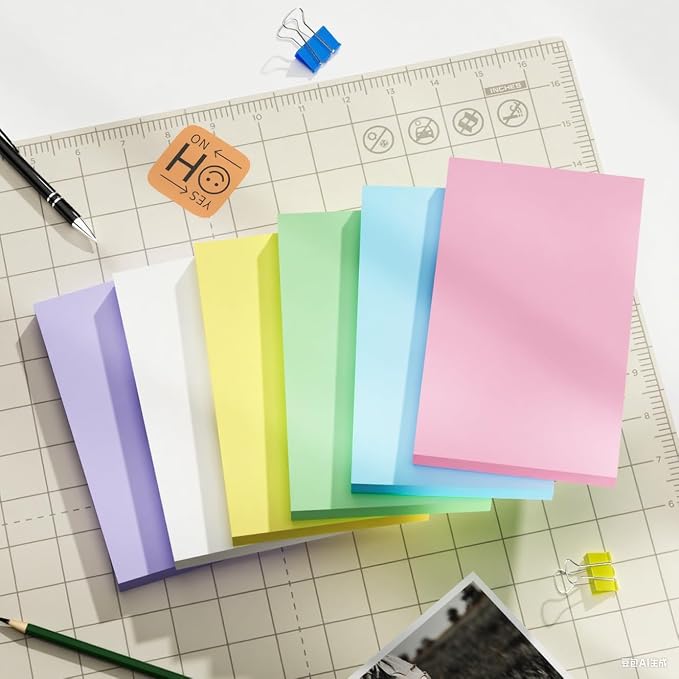 600 PCS 3x5 Index Cards Blank Study Flashcards 3 x 5 Colored Index Cards Bulk - Image 6