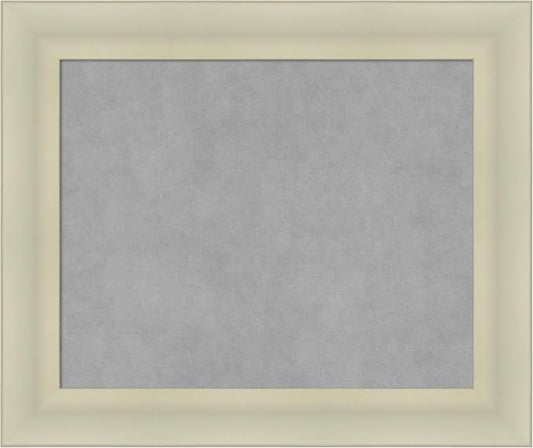 Amanti Art Silver Framed Magnetic Board 21x25 Small Vision Board by AmantiArt