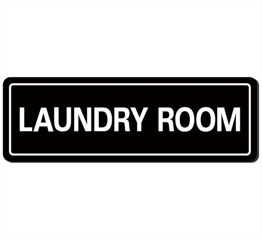 Laundry Room Sign, Premium Durable Acrylic Material, Super Strong Adhesive by Unknown