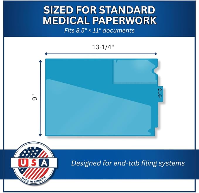 Doctor Stuff - Center Tab Vinyl Outguides, Diagonal Cut Front Pocket, Top - Image 5