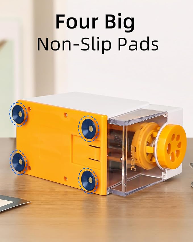 ZMOL Heavy Duty Electric Pencil Sharpener, 6-Hole Classroom Pencil Sharpener - Image 10